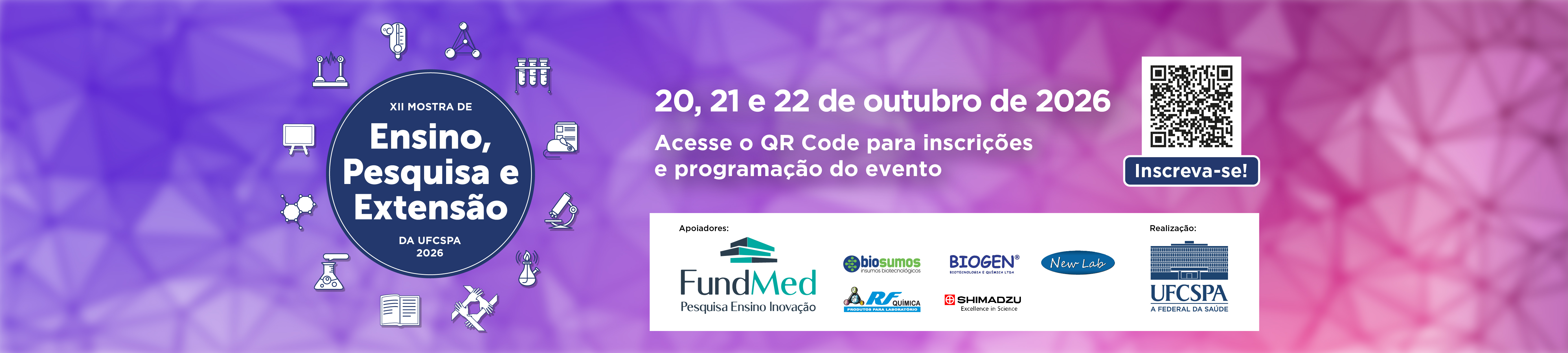 XII Mostra de Ensino Pesquisa e Extensão 2026