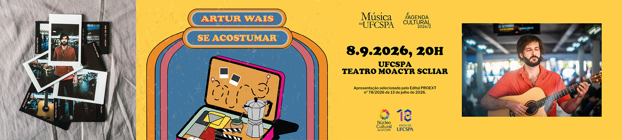 Música na UFCSPA - Artur Wais