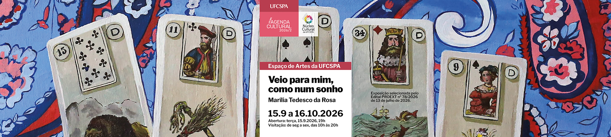 Exposição "Veio para mim, como num sonho"