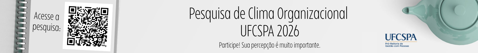 Pesquisa de Clima Organizacional UFCSPA 2026